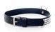 Нашийник зі штучної шкіри з кристалами Fetish Boss Series - Collar with crystals Silver, BS3300099