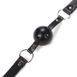 Кляп шар Classic plastic Black, SKN-KK03