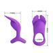 Эрекционное кольцо Pretty Love - Vibration Penis Ring SILAS Purple, BI-210318-1