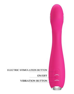 Вібратор Pretty Love-HECTOR G-SPOT VIBRATOR з електростимуляцією, BI - 014765-1