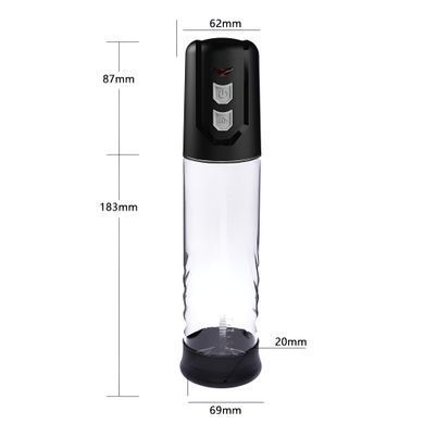 Автоматична вакуумна помпа із зарядкою від USB CANWIN Penis Pump - P402AU