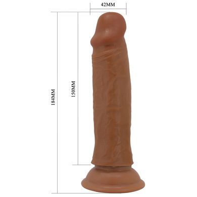 Фаллоимитатор на присоске, с эффектом скользящей кожи LyBaile - Quentin Sliding Skin 7.2&rdquo;, BW-008126LP-1