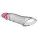 Насадка-презерватив PRETTY LOVE - Damell Penis Sleeve Clear Pink, BI-026278NM