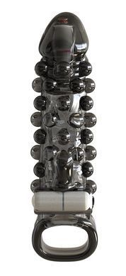 Подовжуюча насадка з вібростимуляцією Meleon - Explosive Beads Steel Cannon Wolf Tooth Set Z2, ZPS-120