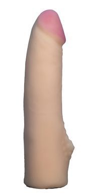 Насадка для страпона телесная EGZO Ciberskin NSTR07 ( 18,5 см х 3,8 см )