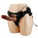 Страпон унисекс с вибростимуляцией Pretty Love - Marion Universal Strap-On Harness, Dildo 7.4'', BW-022099Z