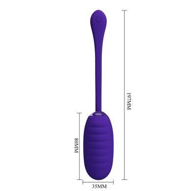 УЦЕНКА - Виброяйцо серии Pretty Love - Kirk EGG Purple, DIS-BI-014654-3