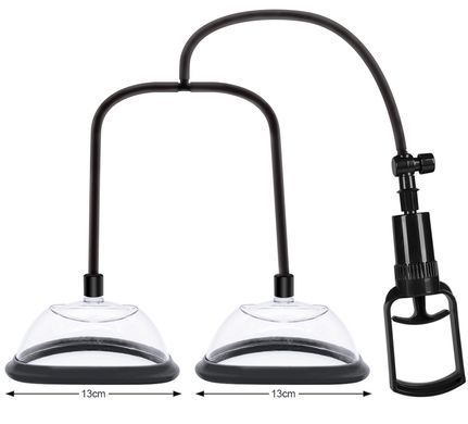 Набір для стимуляції сосків, клітора та статевих губ CANWIN Female Pumps Set, CAN-P168