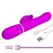 Вибромассажер с поступательным движением серии Pretty Love - Falin Twinkled Tenderness Purple 7 vibration functions 4 rolling functions, BW-500012