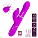 Вибромассажер с поступательным движением серии Pretty Love - Falin Twinkled Tenderness Purple 7 vibration functions 4 rolling functions, BW-500012