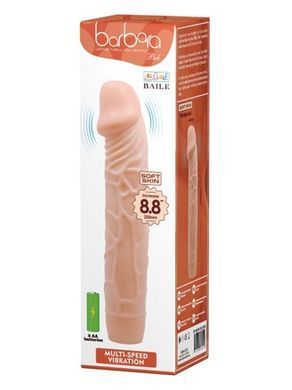 Вібратор реалістик BARBARA BOB DILDO VIBRATOR, BW-001009R