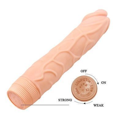 Вібратор реалістик BARBARA BOB DILDO VIBRATOR, BW-001009R