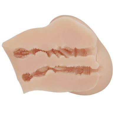 Мастурбатор вагина-анус с вибрацией Crazy Bull - Luna soft skin, BM-009244Z