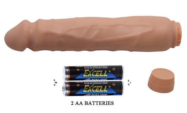 Вибратор реалистик BARBARA BOB DILDO VIBRATOR, BW-001004R