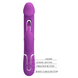 Вібратор із стимулятором клітора PRETTY LOVE - Kampas Rabbit 3 in 1 Purple, BW-500025-3