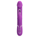 Вібратор із стимулятором клітора PRETTY LOVE - Kampas Rabbit 3 in 1 Purple, BW-500025-3