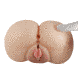 Мастурбатор вагина-анус с вибрацией Crazy Bull - Luna soft skin, BM-009244Z
