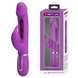 Вібратор із стимулятором клітора PRETTY LOVE - Kampas Rabbit 3 in 1 Purple, BW-500025-3