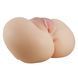 Мастурбатор вагина-анус с вибрацией Crazy Bull - Luna soft skin, BM-009244Z