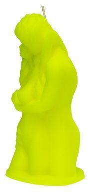Свічка LOVE FLAME - Passion Yellow Fluor, CPS10-YELLOW