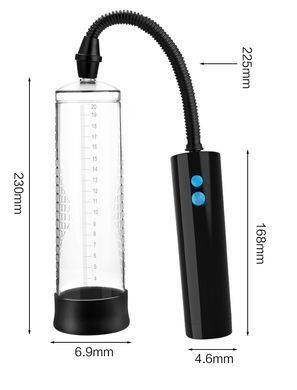 Автоматична вакуумна помпа із зарядкою від USB CANWIN Passion Pump - P406AU
