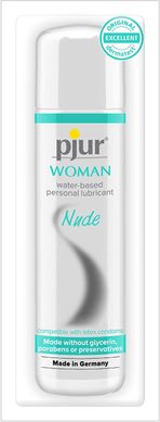 Универсальный лубрикант на водной основе - pjur WOMAN Nude, 2 ml