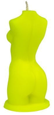 Свічка LOVE FLAME - Lady Yellow Fluor, CPS12-YELLOW