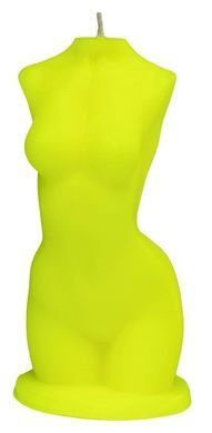 Свічка LOVE FLAME - Lady Yellow Fluor, CPS12-YELLOW
