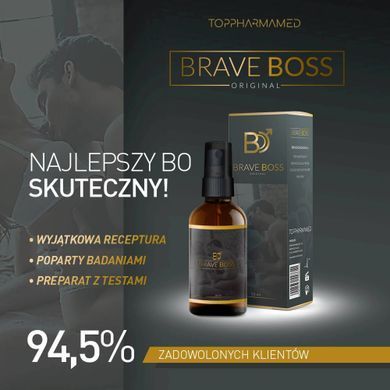 Спрей пролонгирующий для мужчин BRAVE BOSS Original spray, 50 ml