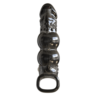 Удлиняющая насадка с вибростимуляцией Meleon - Double Knot Dragon Steel Cannon Wolf Tooth Set Z2, ZPS-127