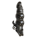 Удлиняющая насадка с вибростимуляцией Meleon - Double Knot Dragon Steel Cannon Wolf Tooth Set Z2, ZPS-127