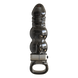 Удлиняющая насадка с вибростимуляцией Meleon - Double Knot Dragon Steel Cannon Wolf Tooth Set Z2, ZPS-127