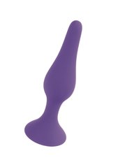 Анальный плаг Silicone Plug Purple - Medium, BS6400089
