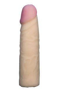Насадка для страпона телесная EGZO Ciberskin NSTR06 ( 18 см х 4,2 см )