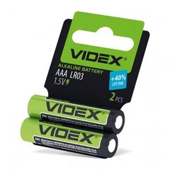 Батарейка лужна Videx Alkaline LR03 AAA( 2 шт )