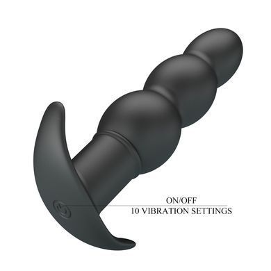 Анальний стимулятор з вібрацією PRETTY LOVE - Aeaeeas Vibrating Anal Plug, BI-040199