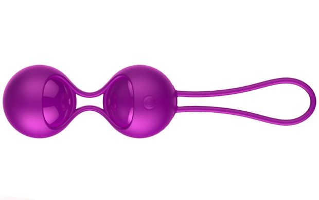Набір вагінальних кульок з вібрацією та пультом дистанційного керування FOX - Vibrating Silicone Kegel Balls Set USB, BS6300003