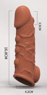 Подовжувальна насадка Meleon - Dragon Balls simulation sleeve, PS-51