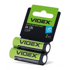 Батарейка лужна Videx Alkaline LR6 AA( 2 шт )