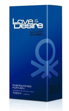 Туалетная вода с феромонами для мужчин Love & Desire for Men, 100 ml