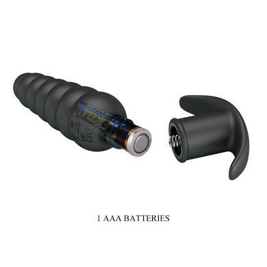 Анальний вібратор Pretty Love - Aeolis Vibrating Anal Plug, BI-040201