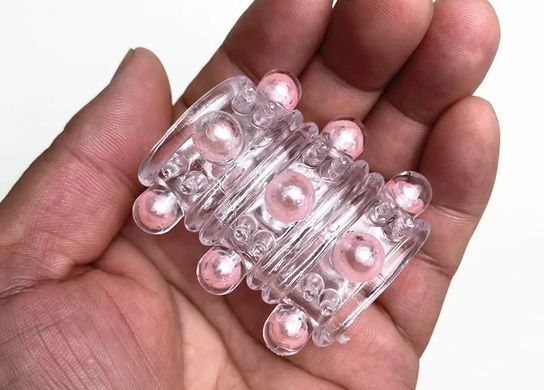 Насадка стимулююча AR028-05 Light pink, ( 1 шт )