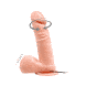 Вібратор з функцією ротації на присосці BAILE - Realistic Male Cock and Tight Ass, BW-008017B