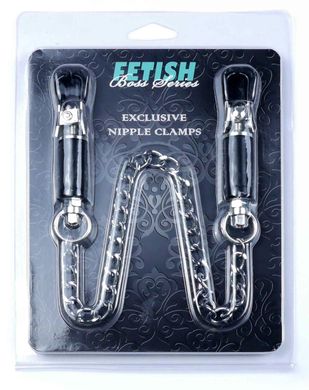 Зажимы для сосков Fetish Boss Series - №12 Exclusive Nipple Clamps, BS6100020
