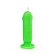Свічка LOVE FLAME - Dildo S Green Fluor, CPS04-GREEN