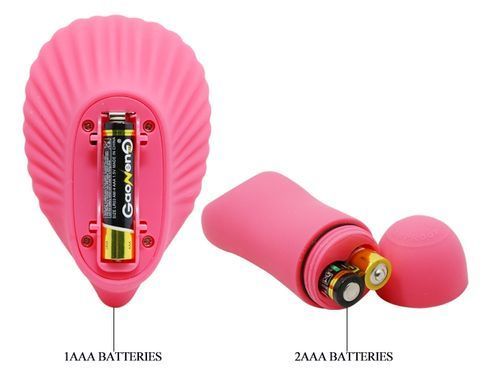 Вибробабочка с стимулятором клитора PRETTY LOVE - Powerful Shell Stimulator , BI-014368W-3