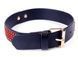 Ошейник из искуственной кожи с кристаллами Fetish Boss Series - Collar with crystals Red, BS3300110