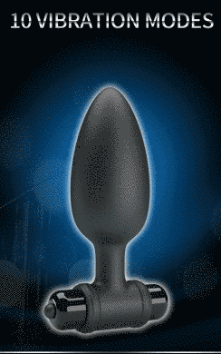 Анальный стимулятор с вибрацией Mr. Play - Super Power Vibrating Anal Plug, BI-040107-MR