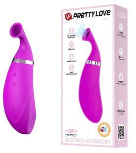 Вакуумный стимулятор клитора Pretty Love - ELEPHANT, BI-014423