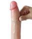 Фалоімітатор на присосці, із м'якого двошарового силікону OYO - Dildo Double Layer Silicone YQW-007 (довжина 19.5 см, діаметр 4 см)